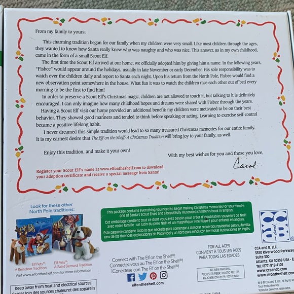 The Elf on the Shelf Tradition Boy Elf - Picture 6 of 7